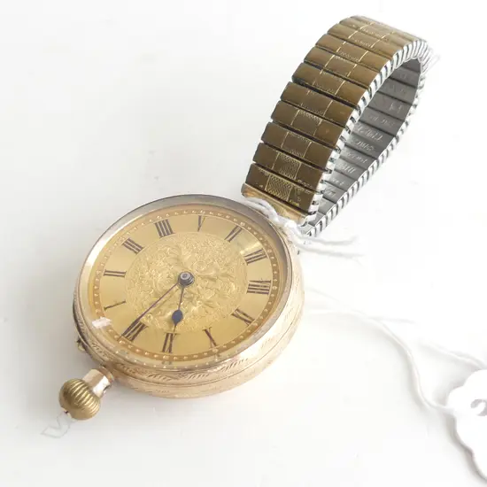 GOLD MID SIZE POCKET WATCH