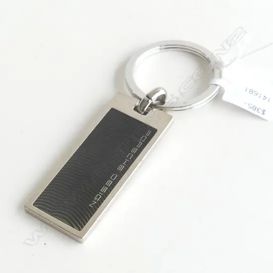 STG SILVER PORSCHE KEY RING 