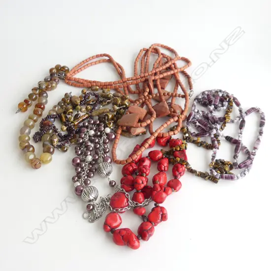 BAG ASST BEAD NECKLACES 