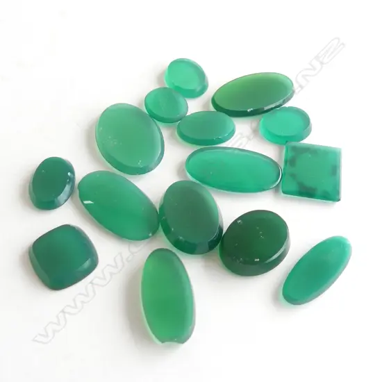 SM BAG ASST PINE GREEN MOSS AGATES 