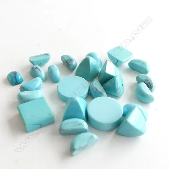 SM BAG  MIXED TURQUOISE PCS