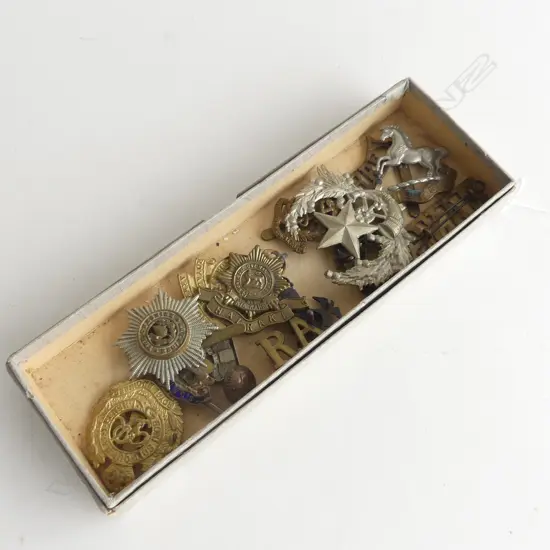 ASST. WWI REGIMENTAL BADGES ETC