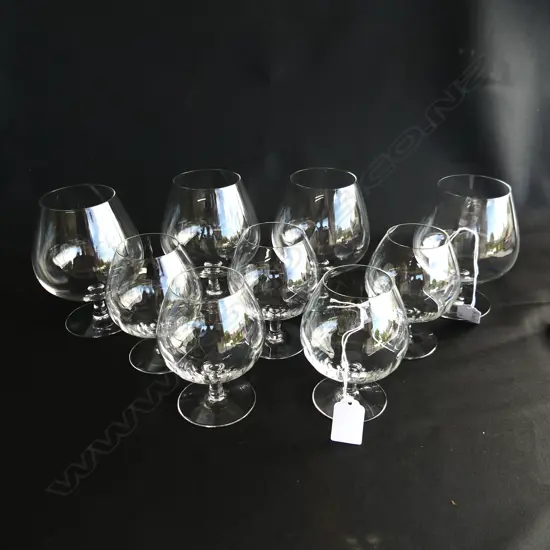 4 BRANDY BALLOONS + 5 SMALLER H 140 MM