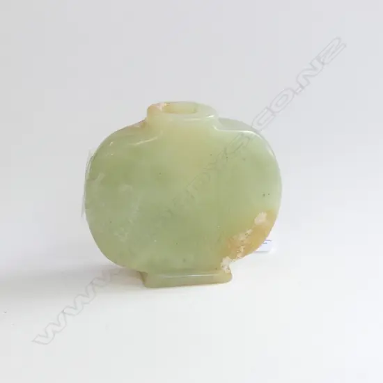 JADE ORIENTAL SNUFF BOTTLE (no stopper) H.50mm