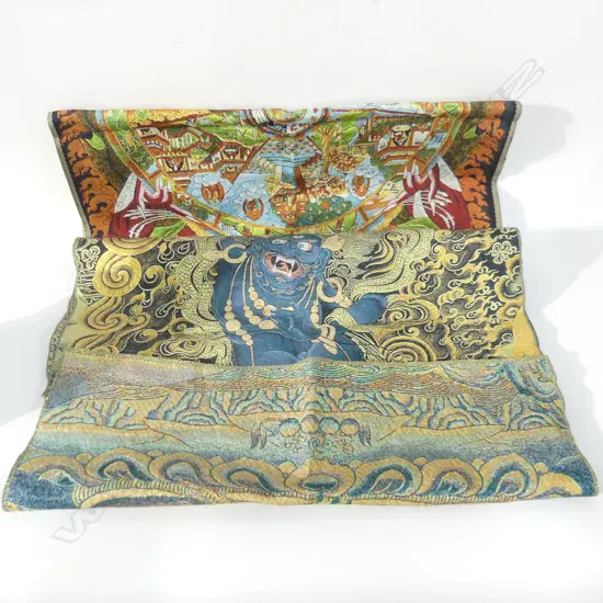 PR FABRIC THANGKA w. METALLIC THREAD 900x600mm