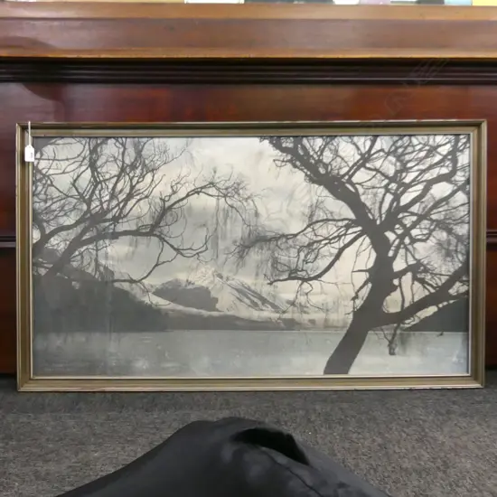 LGE WHITES AVIATION PRINT 'LAKE WAKATIPU N.Z.' 550x1000mm