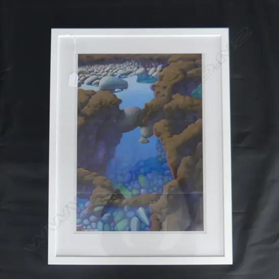 MICHAEL SMITHER 'ROCKPOOL' POSTER 500x360mm