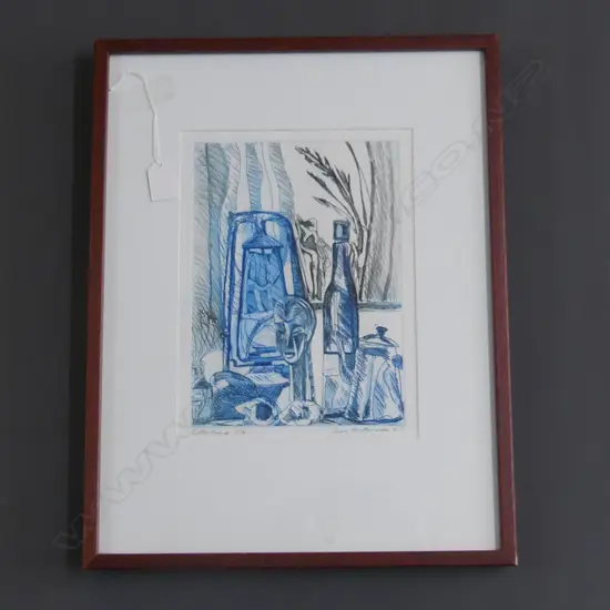 ANNE REITHMAIER 'COLLECTIONS' PRINT 1/15 '87 270x205mm