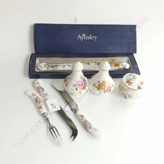 ASST R/CROWN DERBY /AYNSLEY KNIFE ETC