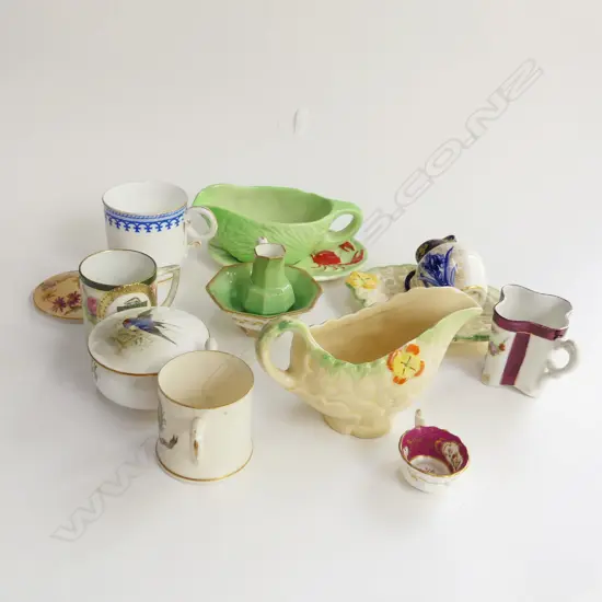 COLLECTION OF MINIATURE CHINA; ROYAL WORCESTER ETC