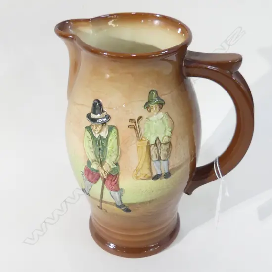 LG ROYAL DOULTON GOLFING JUG H. 240MM