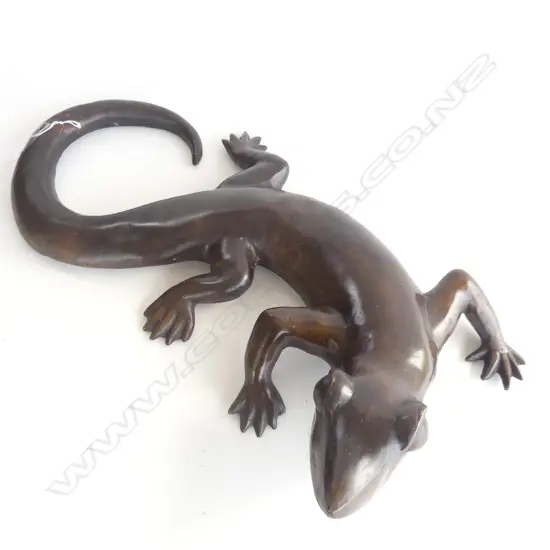 LARGE BRONZE LIZARD  L. 560MM