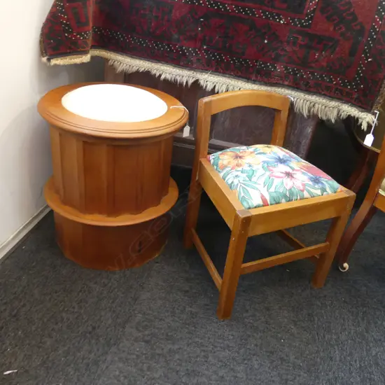 CHILDS RIMU CHAIR + POTTY STOOL H.500mm