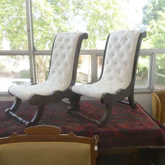 PR VICTORIAN STYLE NURSING CHAIRS