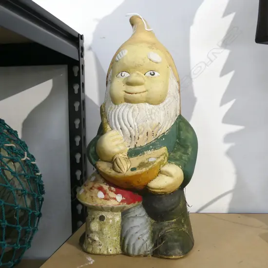 CERAMIC GARDEN GNOME H.310mm