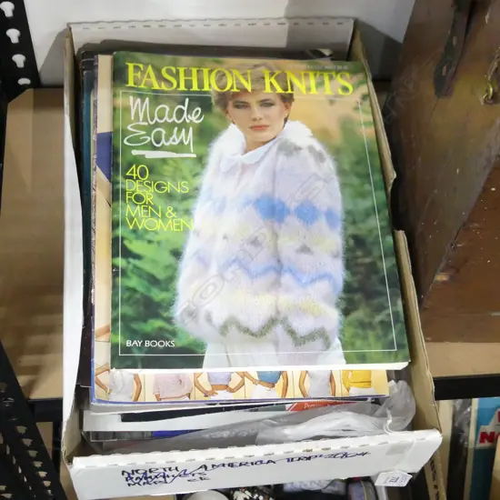 BOX VINTAGE KNITTING PATTERNS 