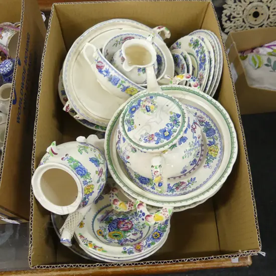 BOX LOT ASST. MASONS REGENCY ALL w. FAULTS