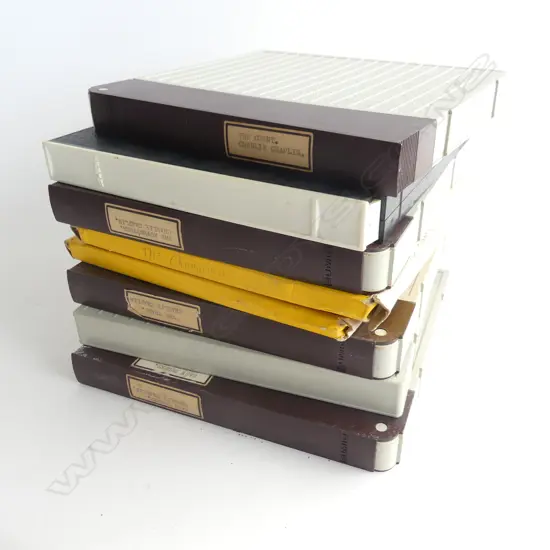 8 ANTIQUE CHARLIE CHAPLIN FILMS...