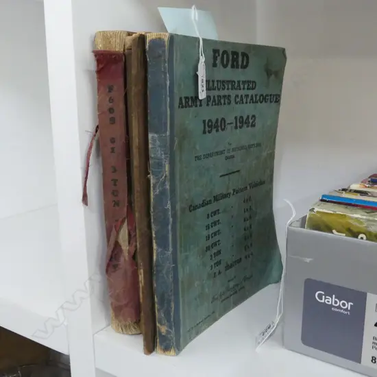 5  WW2 MILITARY VEHICLE SERVICE / PARTS MANUAL