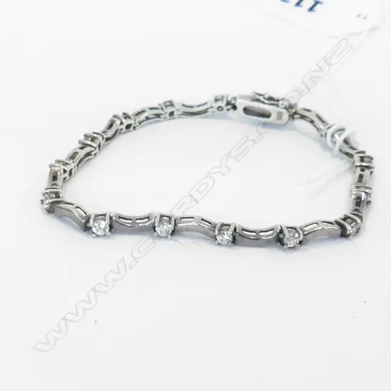 925 SILVER & CZ BRACELET 