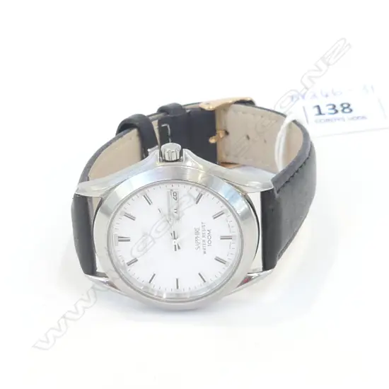 SEIKO SAPPHIRE MEN'S WATCH - WORKING