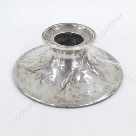 STG SILVER CAPSTAN INKWELL B'HAM 1923 115mm dia