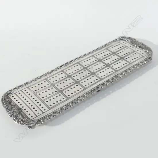 VINTAGE EP CRIBBAGE BOARD WITH PEGS 