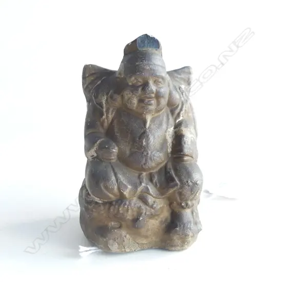 VINTAGE ASIAN RELIGIOUS FIGURE (A/F) H. 100MM