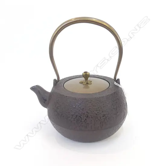 JAPANESE IRON TEA POT