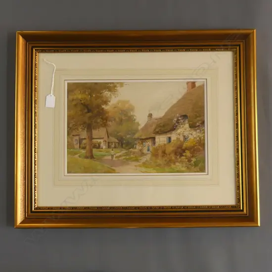 C. H. HOWARTH 'COTTAGES MONMOUTHSHIRE ENGLAND' W/C 245x370mm