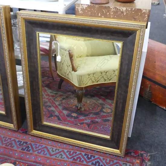 LGE GOLD FRAMED MIRROR  950x740mm