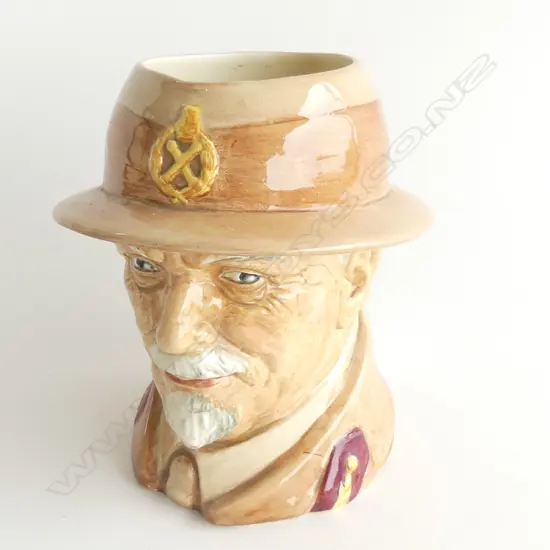 LGE ROYAL DOULTON 'SMUTS' CHARACTER JUG H.165mm