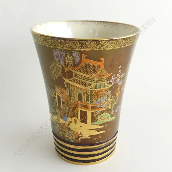 CARLTON WARE ROUGE ROYAL VASE H.180mm