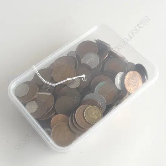 2.1 KG ASST. WORLD COINS