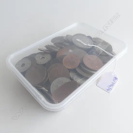 2.1 KG ASST. WORLD COINS