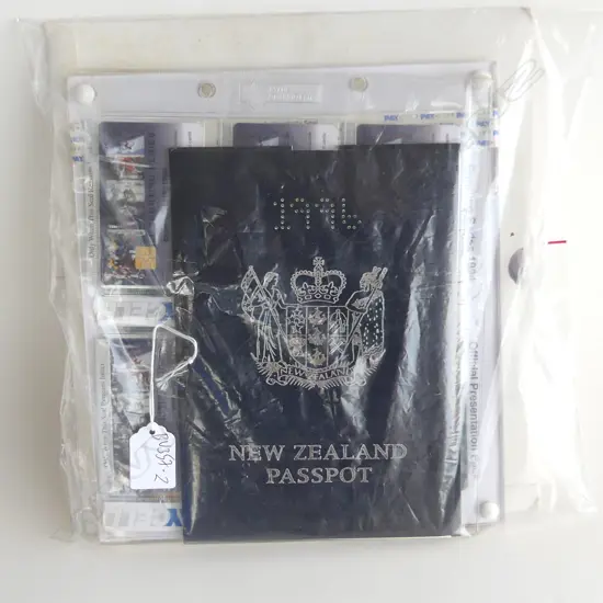 QUANTITY OF PHONECARDS IN ORIGINAL SLEEVES. SOME SPORTING & NZ   " PASSPORT "