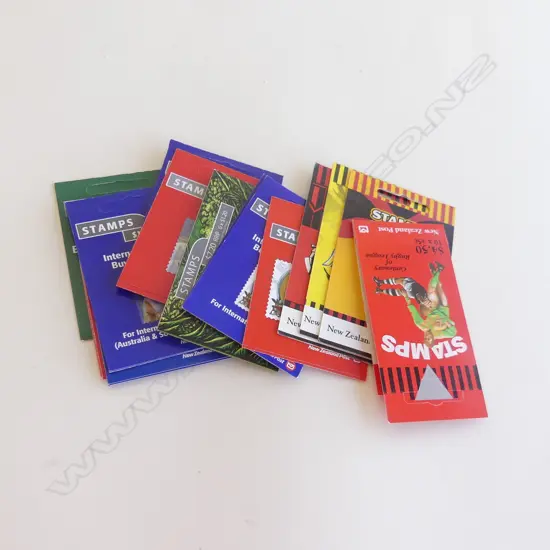 NZ MINT STAMPS IN PACKS FACE VALUE $200