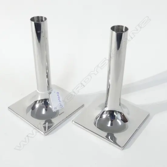 PR STELTON DESIGNER CANDLESTICKS H 180MM