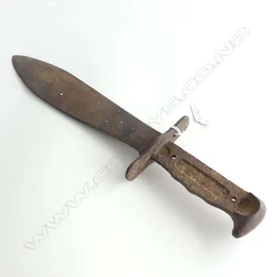 LGE OLD FIGHTING KNIFE GRIP ABSENT L.380mm USA?