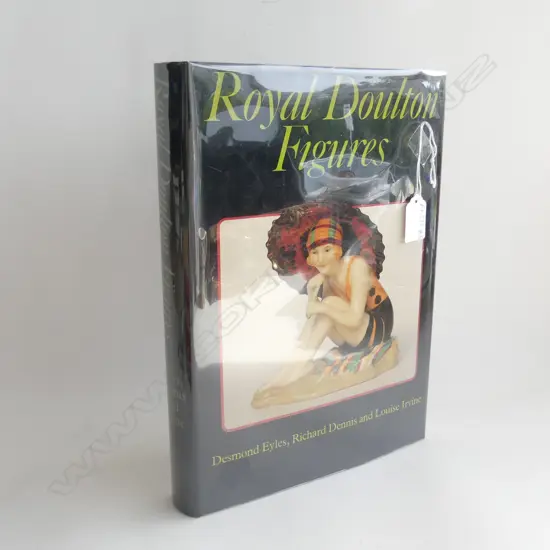 ANTIQUE REFERENCE BOOK 'ROYAL DOULTON FIGURES' by Desmond Eyels, Richard Dennis & Louise Irvine 1987