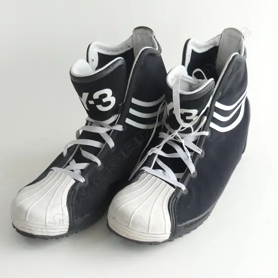 PR Y3 DESIGNER TRAINERS BY YOHJI YAMAMOTO FOR ADIDAS UK SIZE 5
