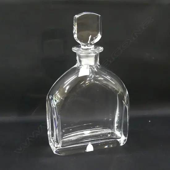 ORREFORS SWEDISH CRYSTAL DECANTER H.230mm