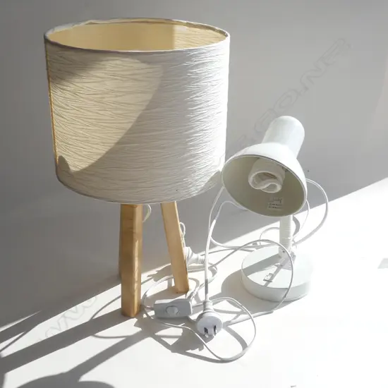 PR MODERN WHITE LAMPS H.450mm