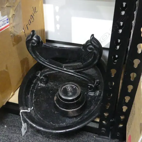 CAST IRON  BOOT SCRAPER ( 360 X 280MM) + 3 WEIGHTS