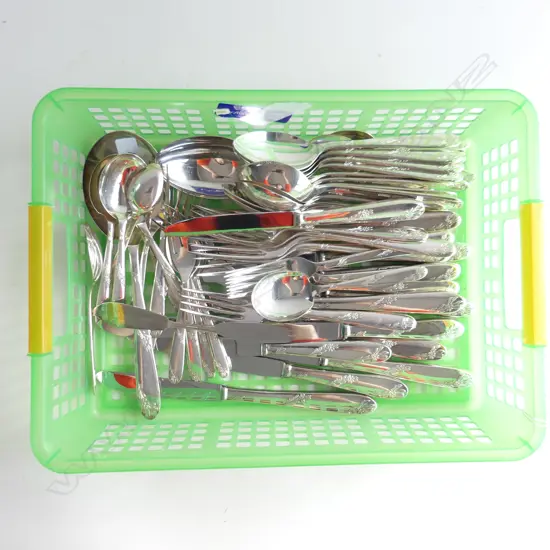 ANGORA SILVER PLATE CUTLERY SET