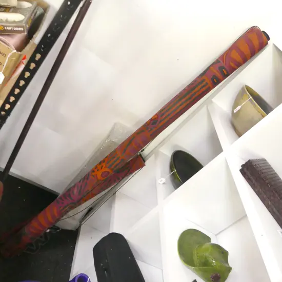 2 MARIMEKKO RED FABRIC BLINDS W.1700 / 900mm