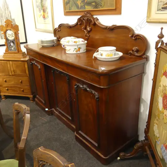 VICTORIAN MAHOGANY SIDEBOARD 1680x560x1350mm