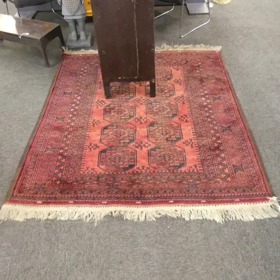 LGE HAND KNOTTED ALL WOOL RUG 1700x1600mm