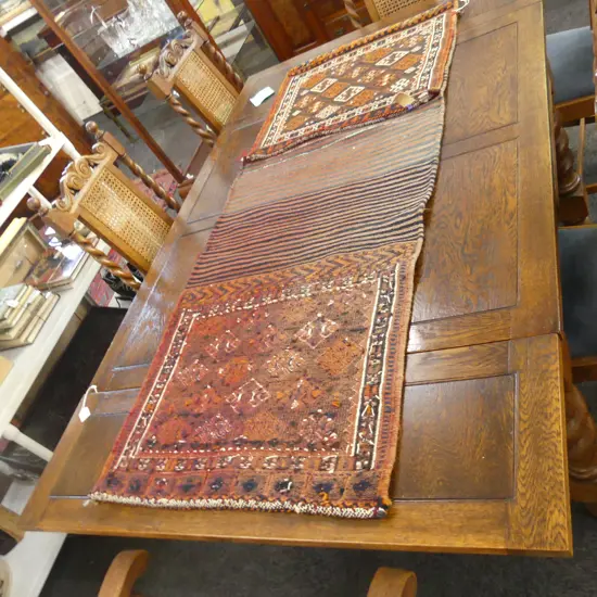 HAND KNOTTED SADDLE BAG 1450x610mm