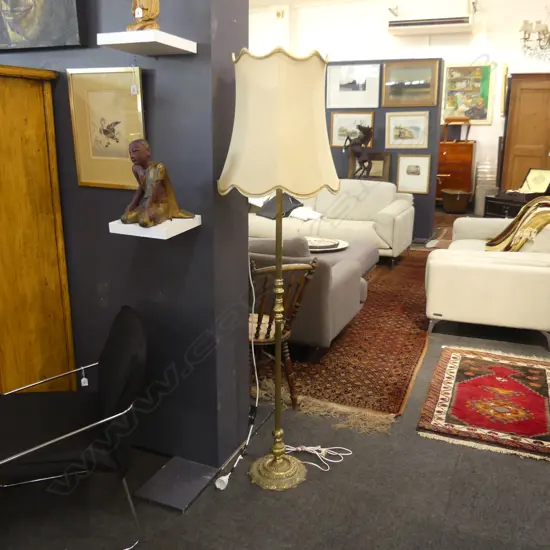 BRASS STANDARD LAMP 1M750MM